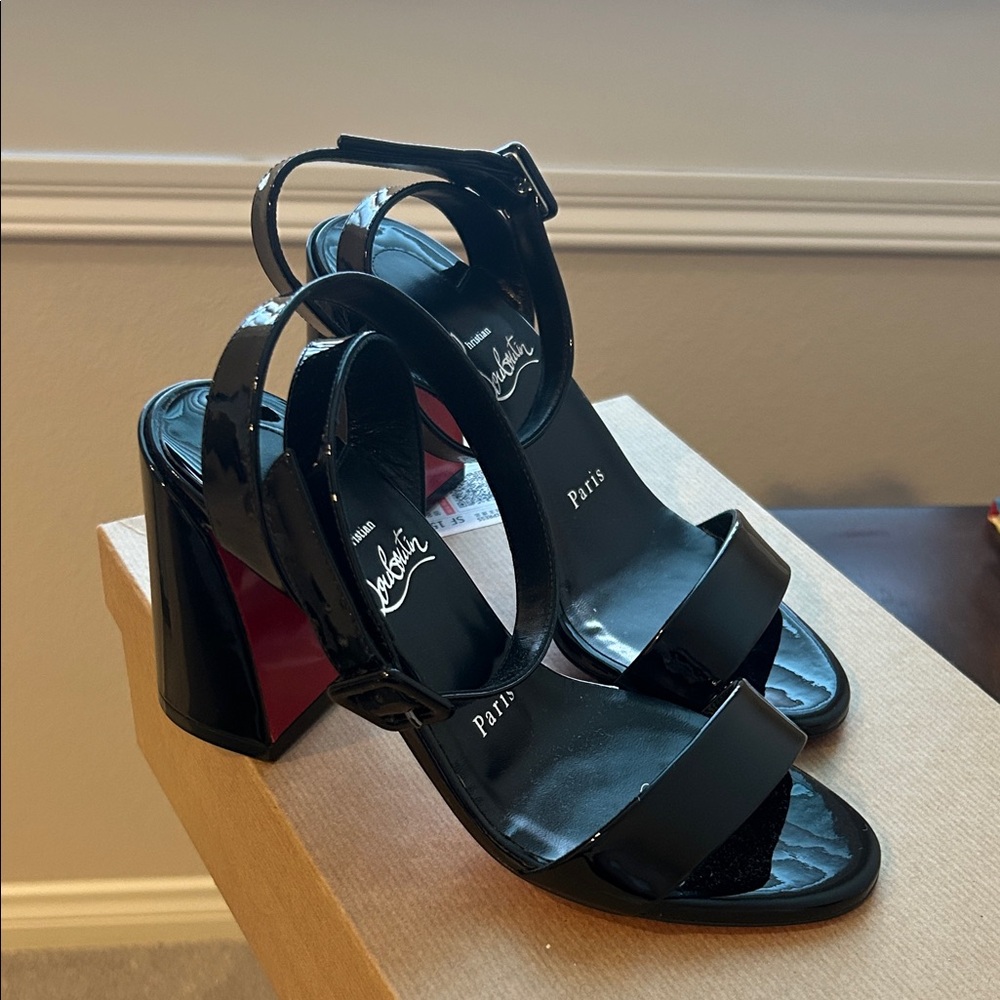 Christian Louboutin Miss Sabina Black Heeled Sandals